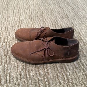 Clarks size 10 light brown casual dress shoe